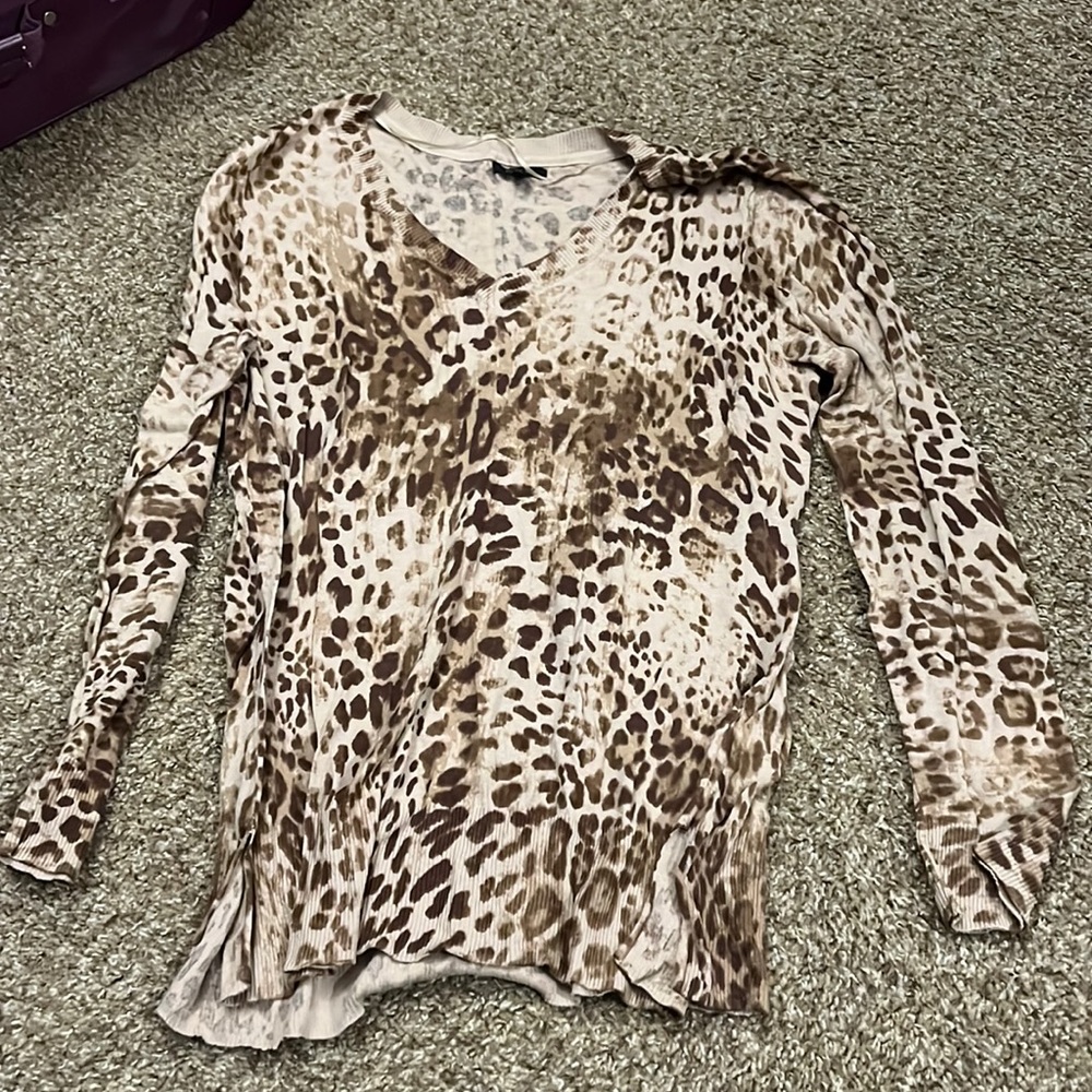 Cheetah print long sleeve